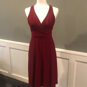 Laundry red cocktail dress